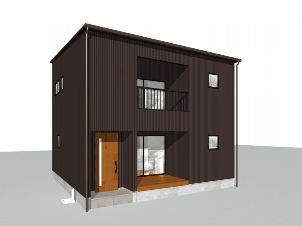 大分市中戸次に建築予定のサラダホームの建売住宅　外観イメージ