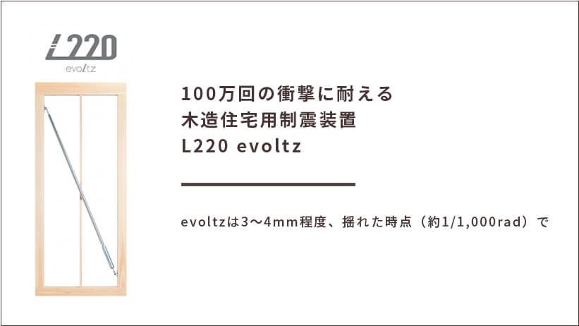 世界最高品質の制震装置 evoltz