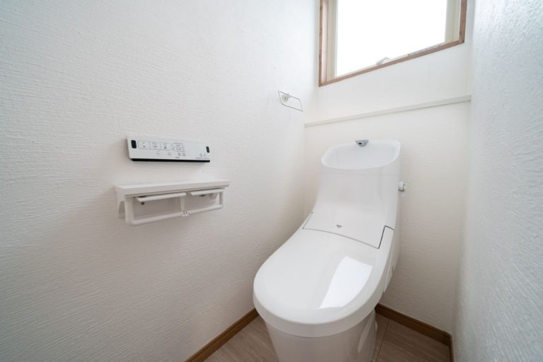 大分市中戸次の建売・デザイン分譲住宅Ⅱ しっくいの家 トイレ