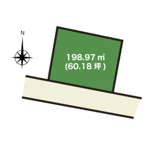 大分市口戸土地区画図_サラダホーム
