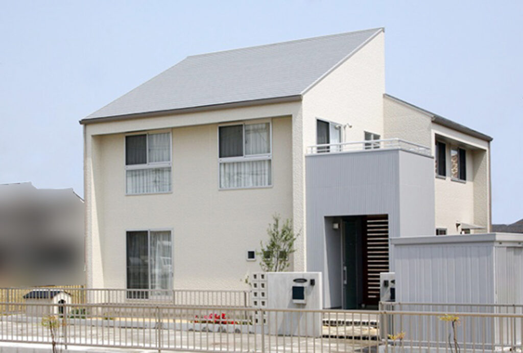 シンプル＆高級感のある二世帯住宅