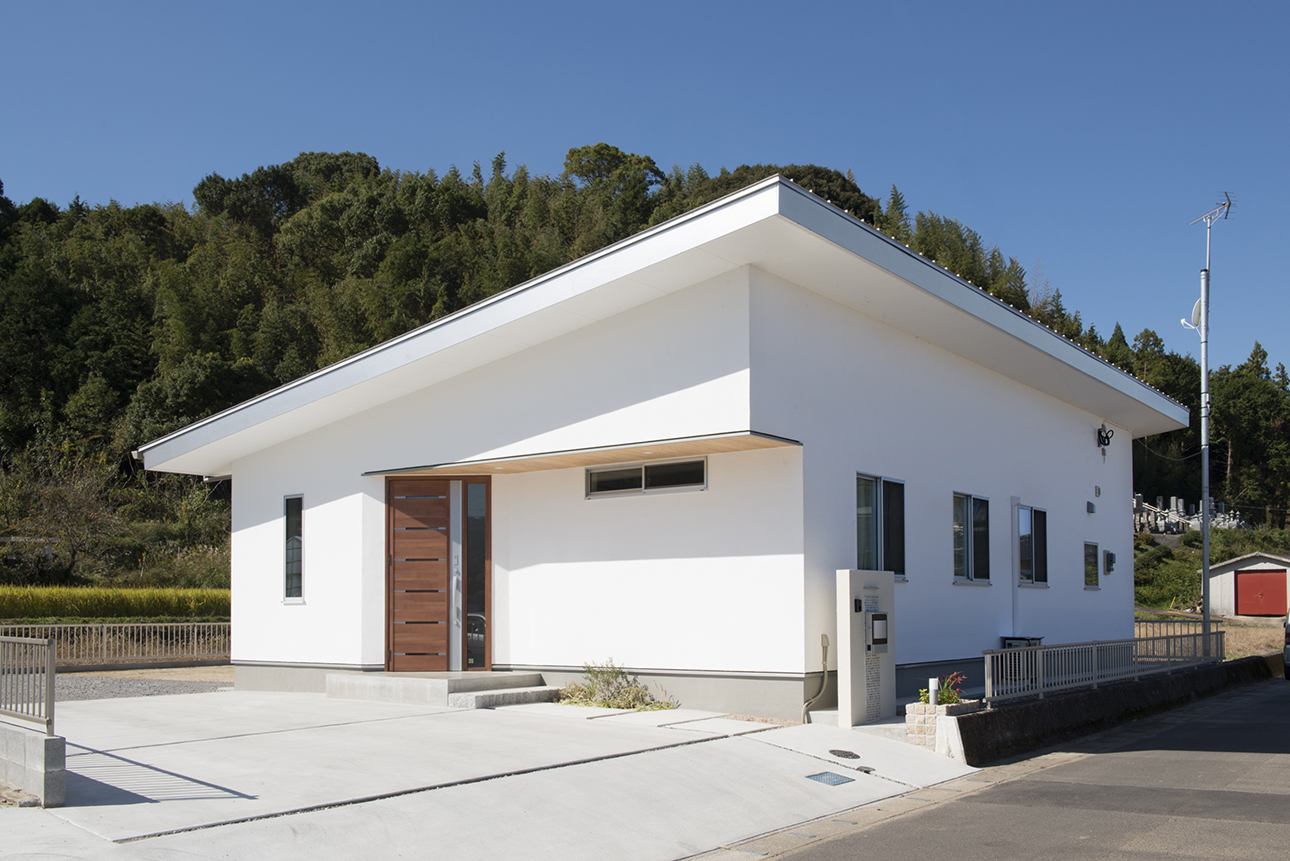 シンプルモダンな平屋の住まい