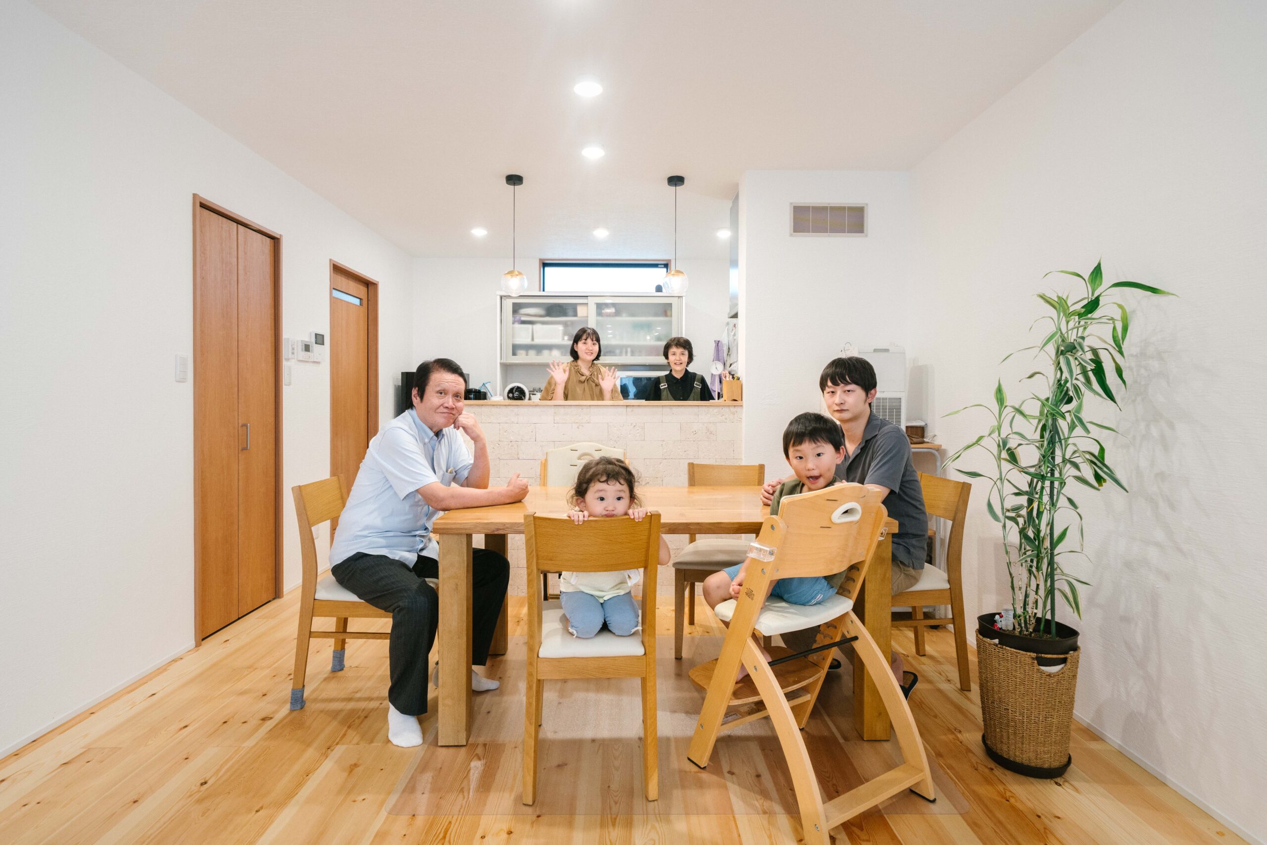 家族の時間も、ひとり時間も思い思いに過ごせる家